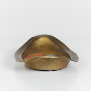 ON HOLD ** Salvador Teran Style Brass and Mosaic Tile Catchall