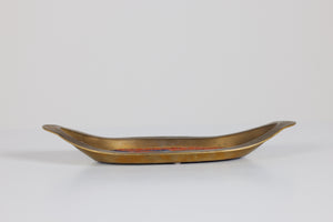 ON HOLD ** Salvador Teran Style Brass and Mosaic Tile Catchall