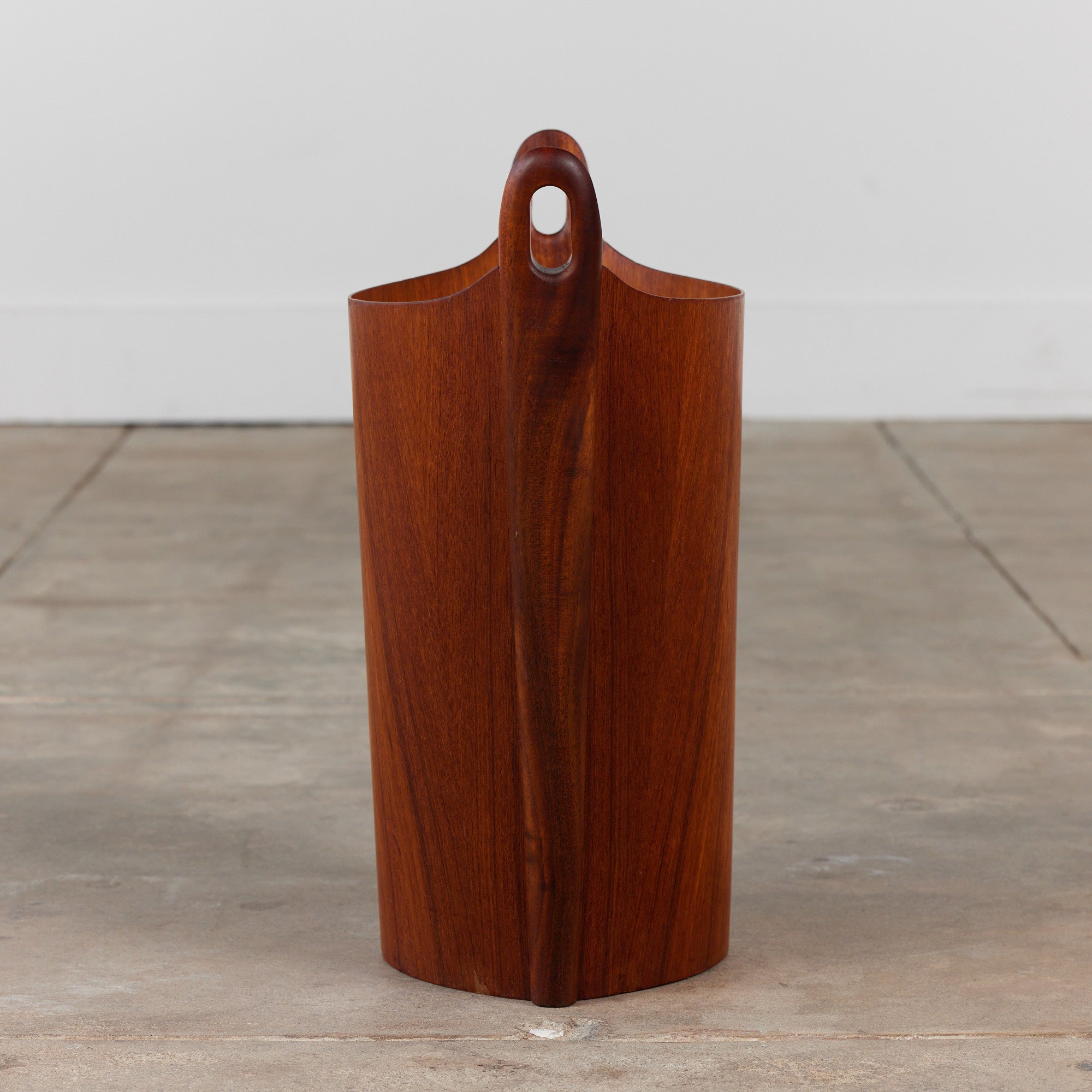 Teak Wastebasket by Einar Barnes for P.S. Heggen