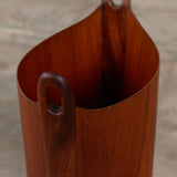 Teak Wastebasket by Einar Barnes for P.S. Heggen