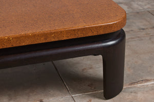 Paul Frankl Cork Coffee Table for Johnson Furniture Co.
