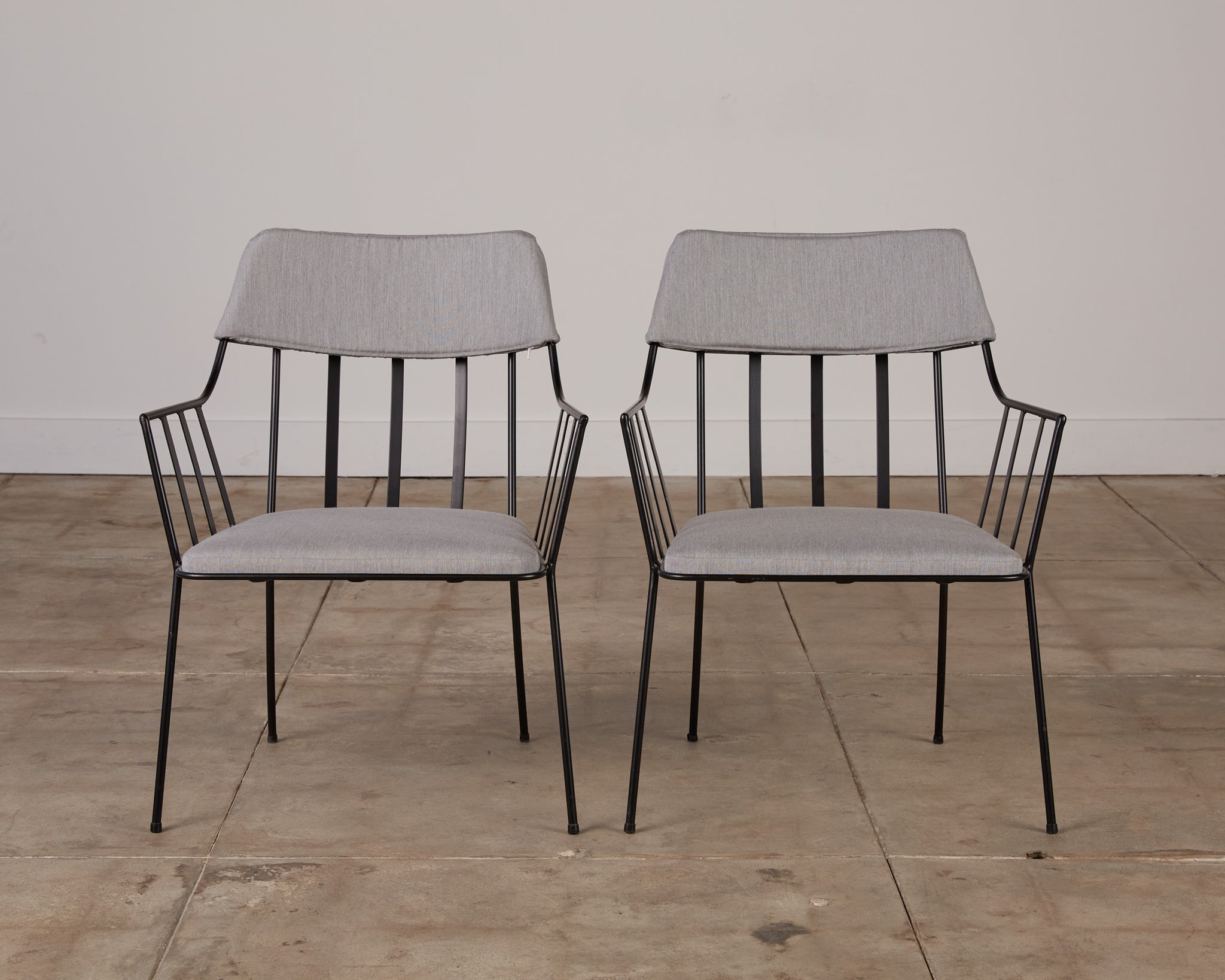 Pair of Paul Laszlo Patio Armchairs for Pacific Iron
