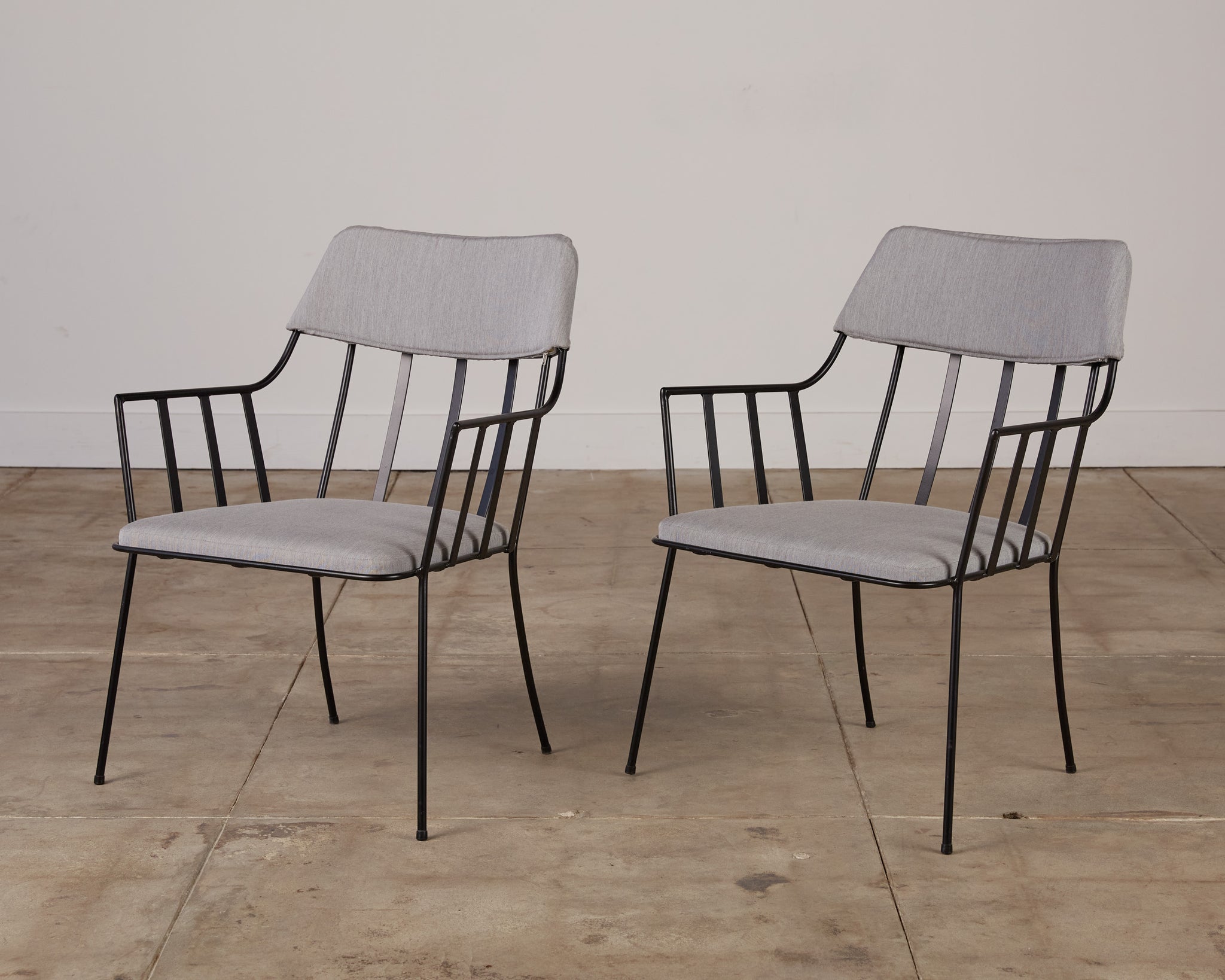 Pair of Paul Laszlo Patio Armchairs for Pacific Iron