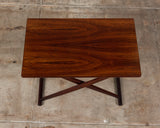 Knud Andersen Rosewood Folding Side Table for Aarhus