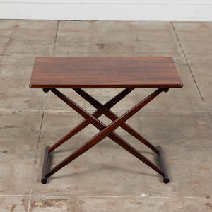 Knud Andersen Rosewood Folding Side Table for Aarhus