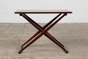 Knud Andersen Rosewood Folding Side Table for Aarhus