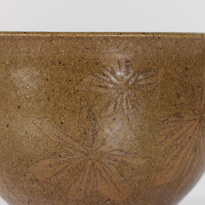 Robert Maxwell Glazed Studio Pottery Planter with Floral Motif