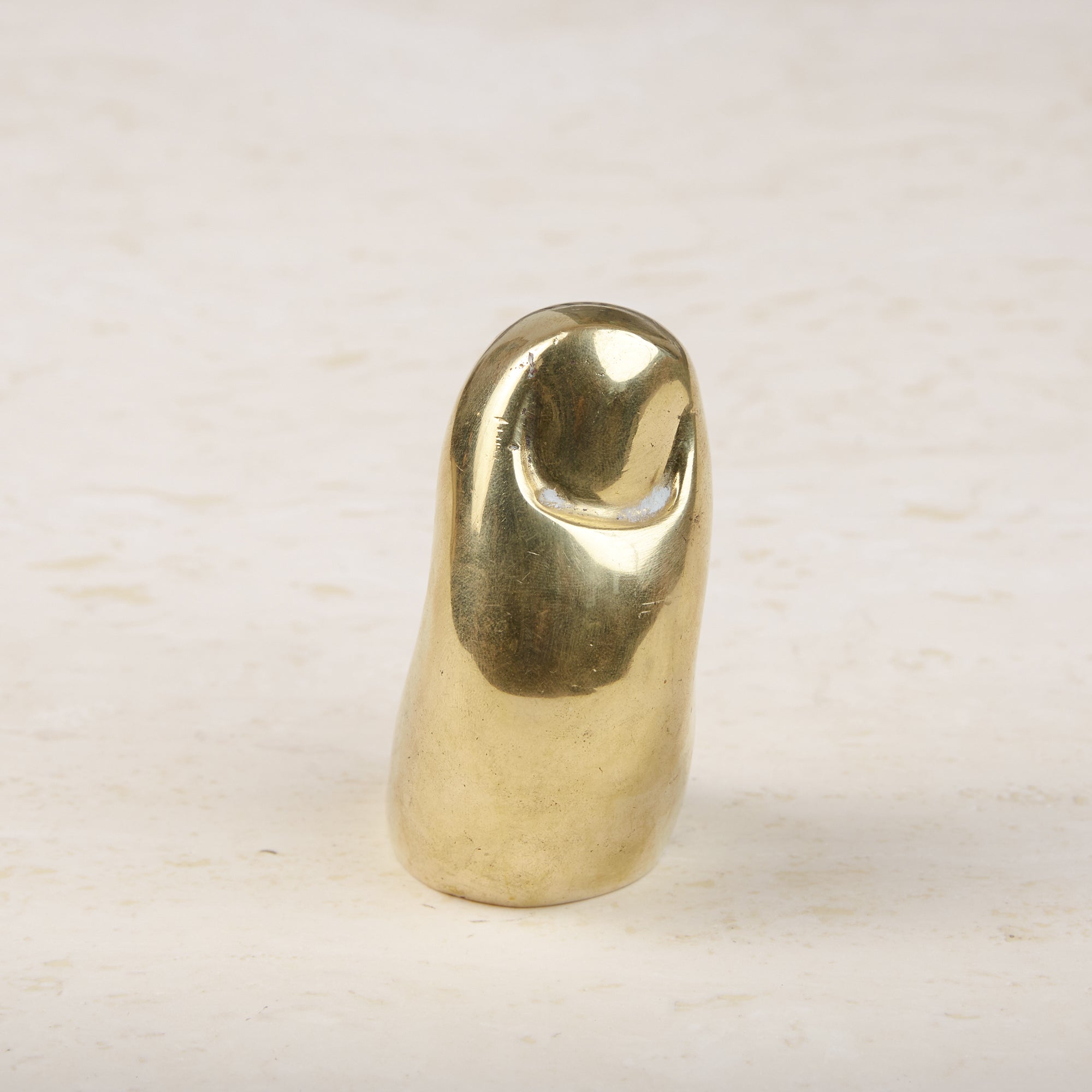 Pietrina Checcacci Cast Bronze Finger Sculpture