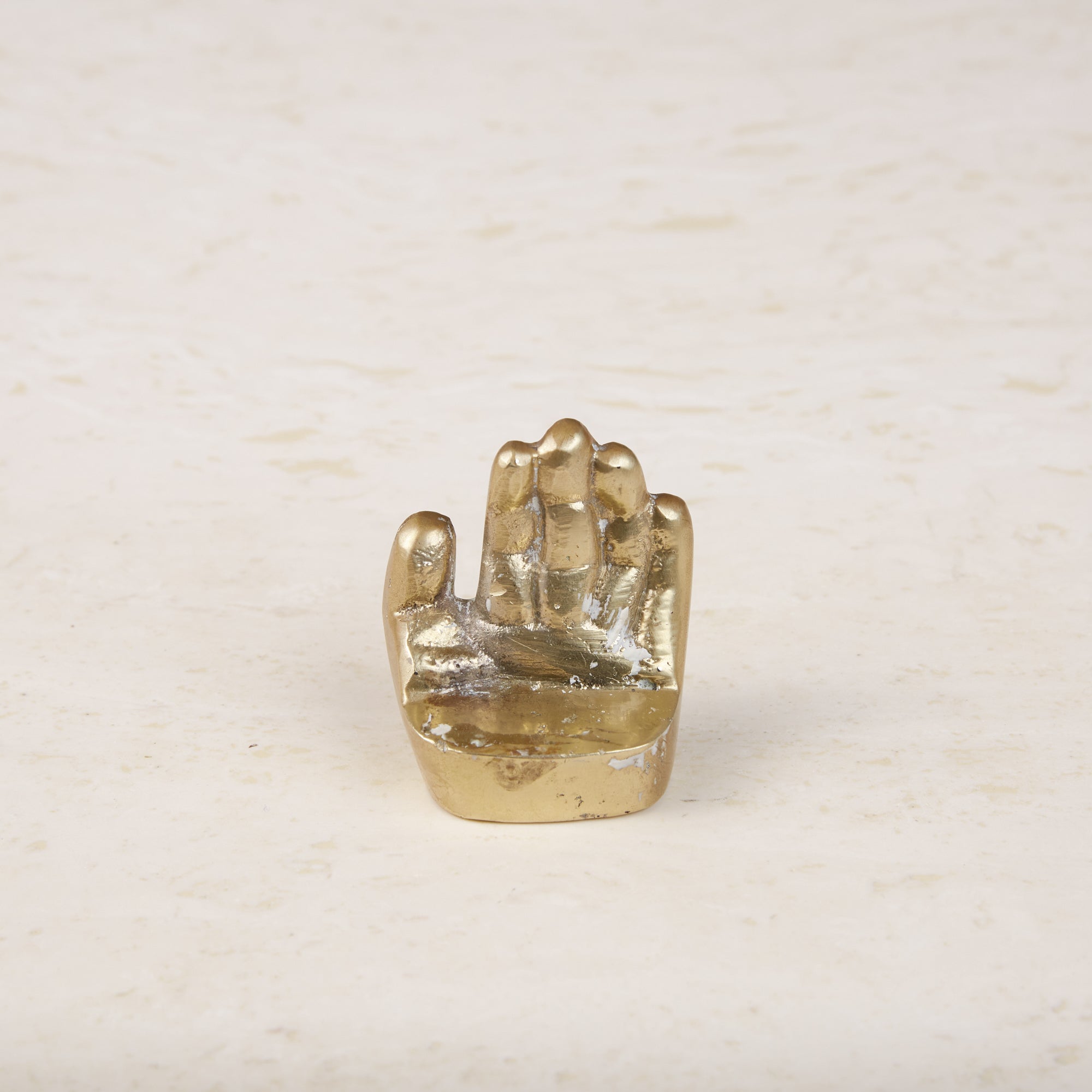 Pietrina Checcacci Petite Cast Bronze Hand Sculpture