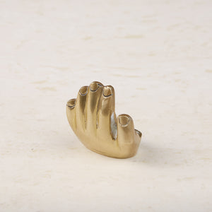 Pietrina Checcacci Petite Cast Bronze Hand Sculpture