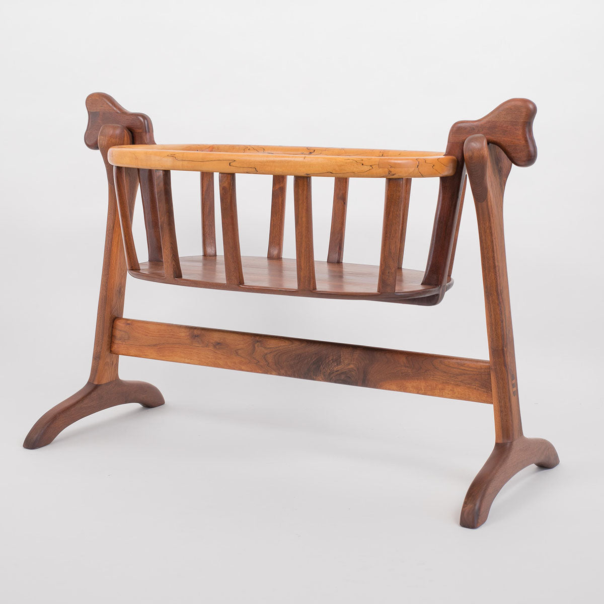 Ejner Pagh American Craftsman Bassinet in Walnut