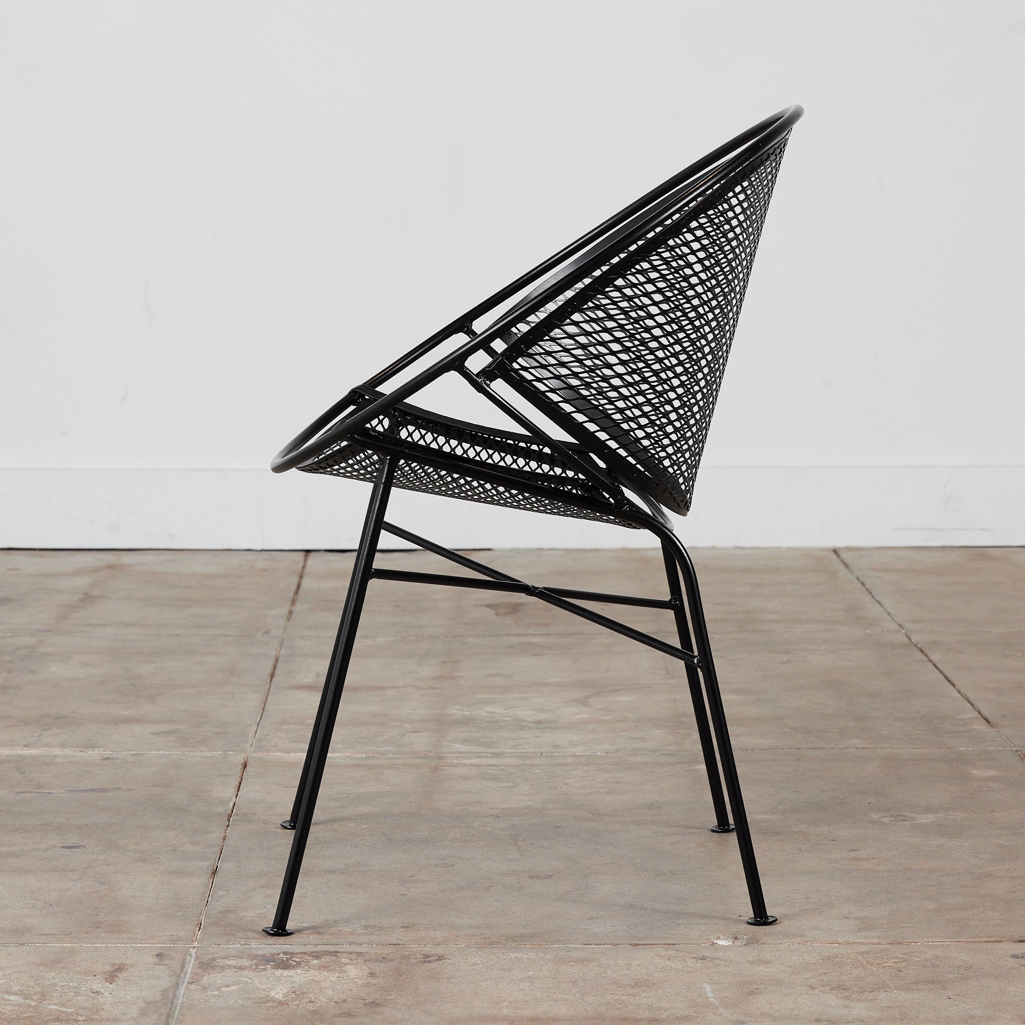 Salterini Four-Seat “Radar” Patio Dining Set by Maurizio Tempestini