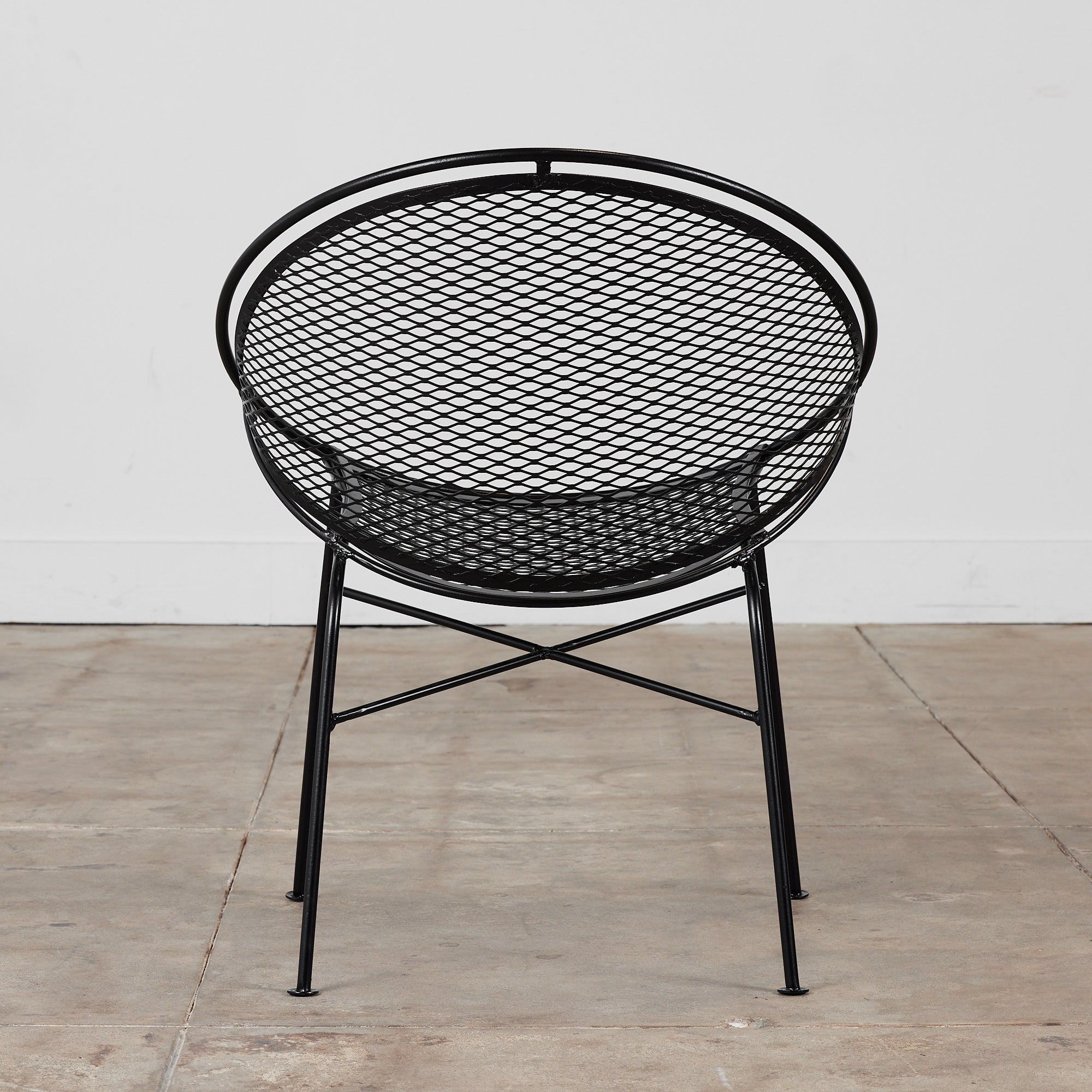 Salterini Four-Seat “Radar” Patio Dining Set by Maurizio Tempestini