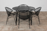 Salterini Four-Seat “Radar” Patio Dining Set by Maurizio Tempestini