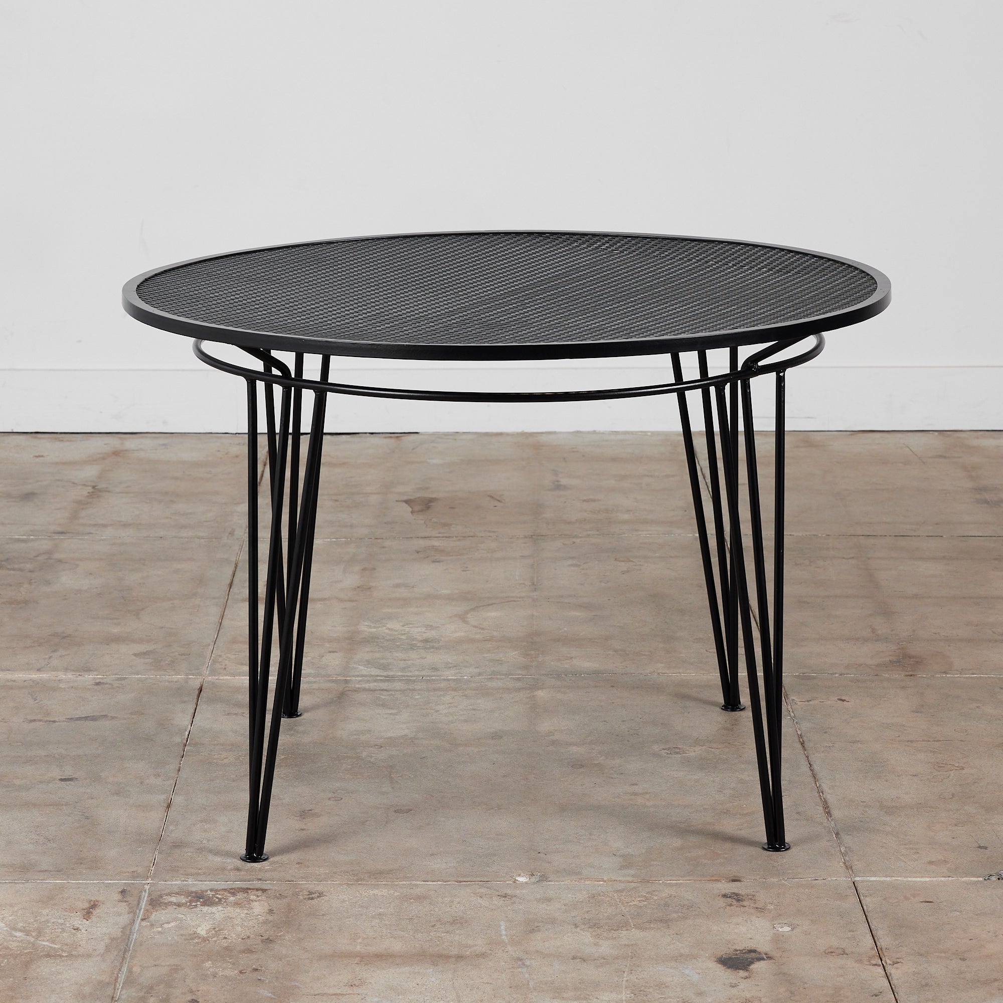 Salterini Four-Seat “Radar” Patio Dining Set by Maurizio Tempestini