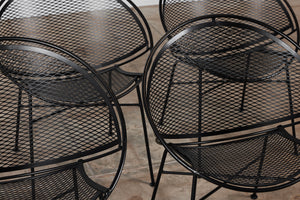Salterini Four-Seat “Radar” Patio Dining Set by Maurizio Tempestini
