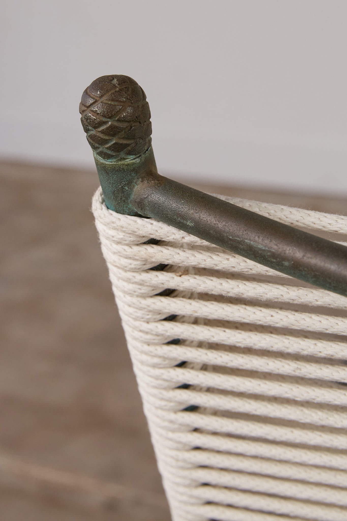 Robert Lewis Bronze Patio Lounge Chair