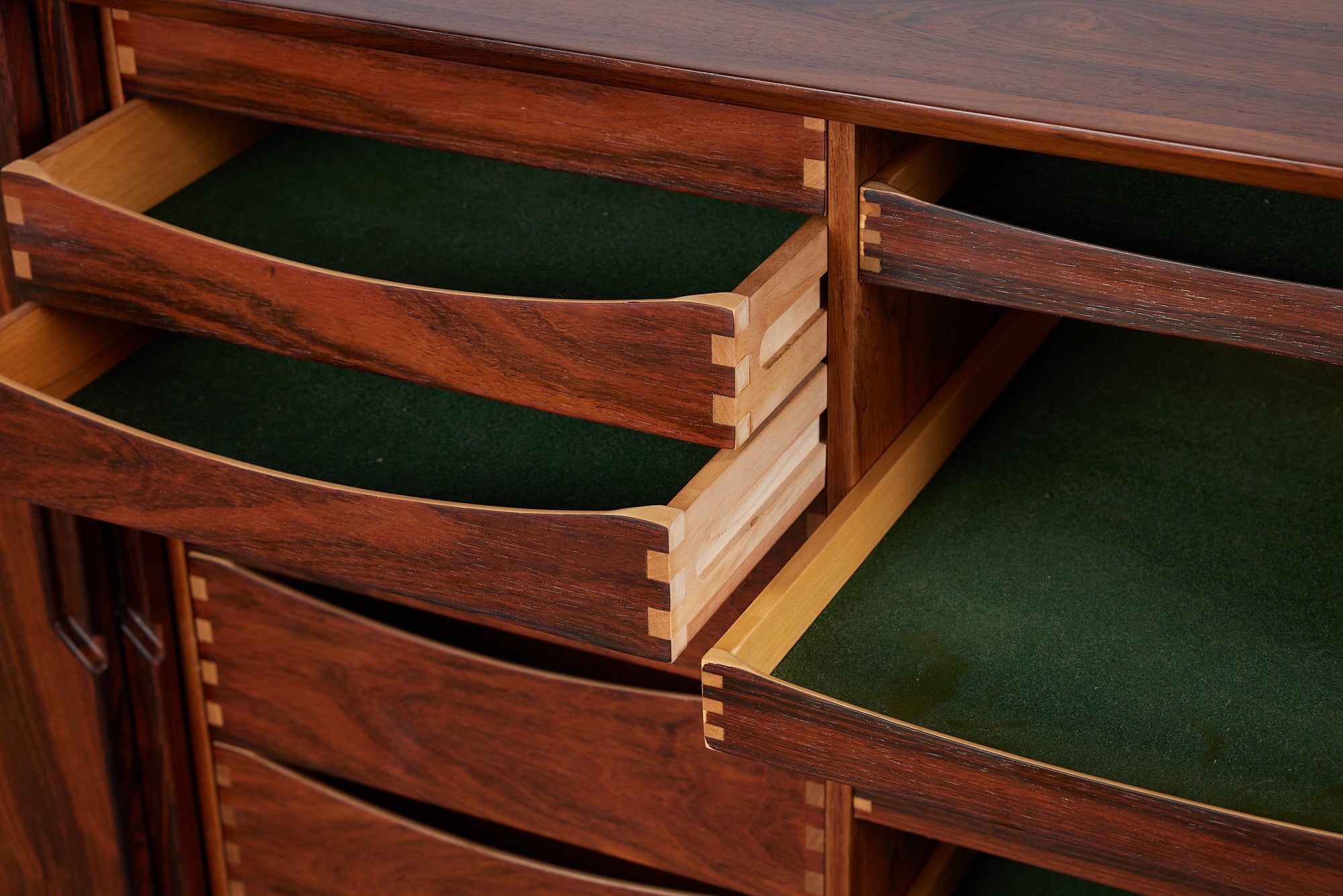 Kurt Østervig Rosewood Credenza for Brande Mobelindustri