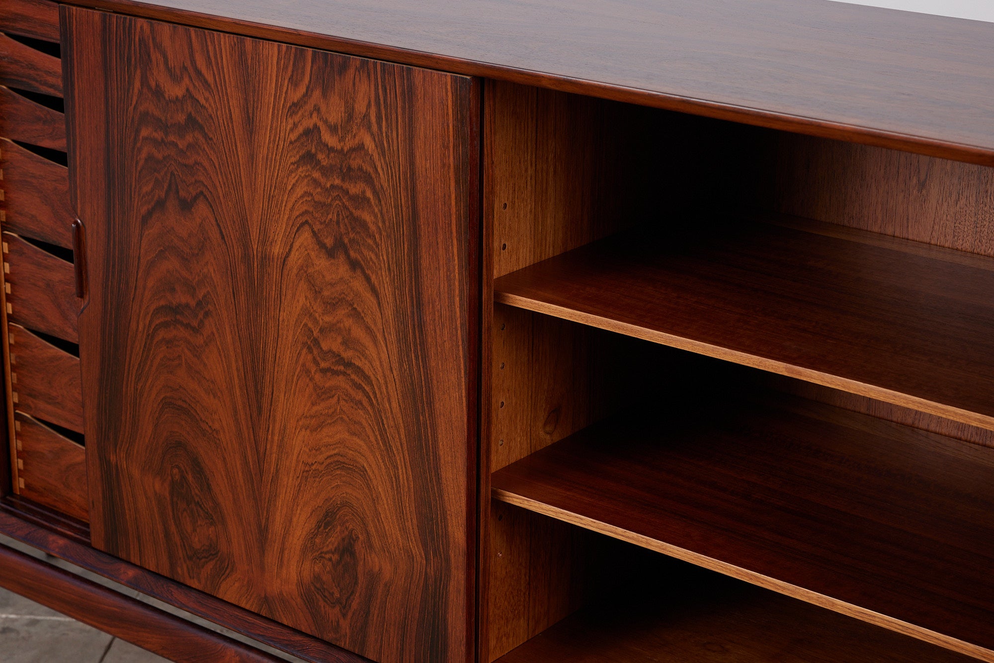 Kurt Østervig Rosewood Credenza for Brande Mobelindustri