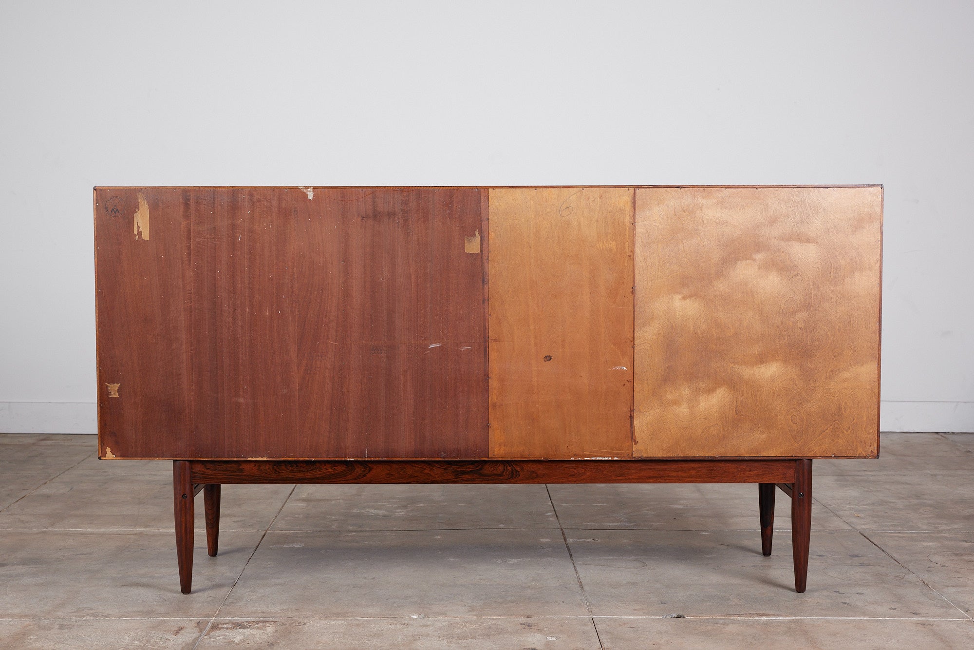 Kurt Østervig Rosewood Credenza for Brande Mobelindustri