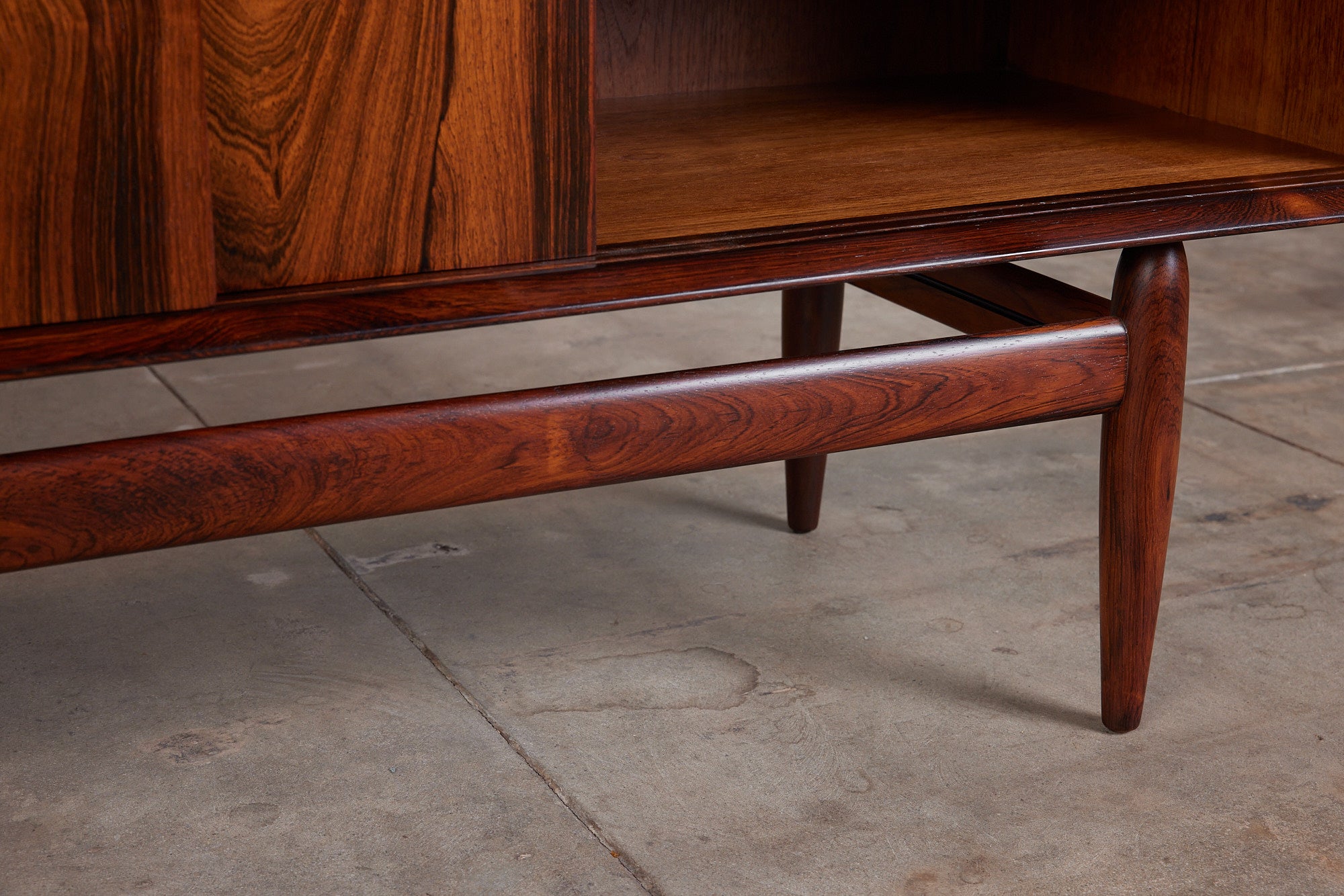 Kurt Østervig Rosewood Credenza for Brande Mobelindustri