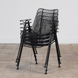 Set of Four "Sculptura" Patio Dining Armchairs by Lee Woodard