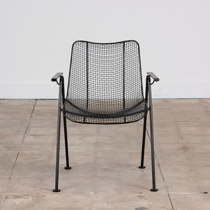 Set of Four "Sculptura" Patio Dining Armchairs by Lee Woodard