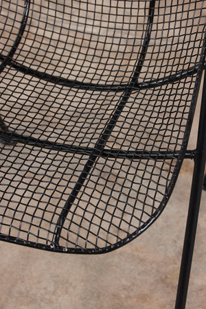 Set of Four "Sculptura" Patio Dining Armchairs by Lee Woodard
