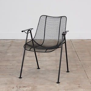 Set of Four "Sculptura" Patio Dining Armchairs by Lee Woodard