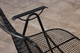 Set of Four "Sculptura" Patio Dining Armchairs by Lee Woodard
