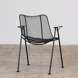 Set of Four "Sculptura" Patio Dining Armchairs by Lee Woodard