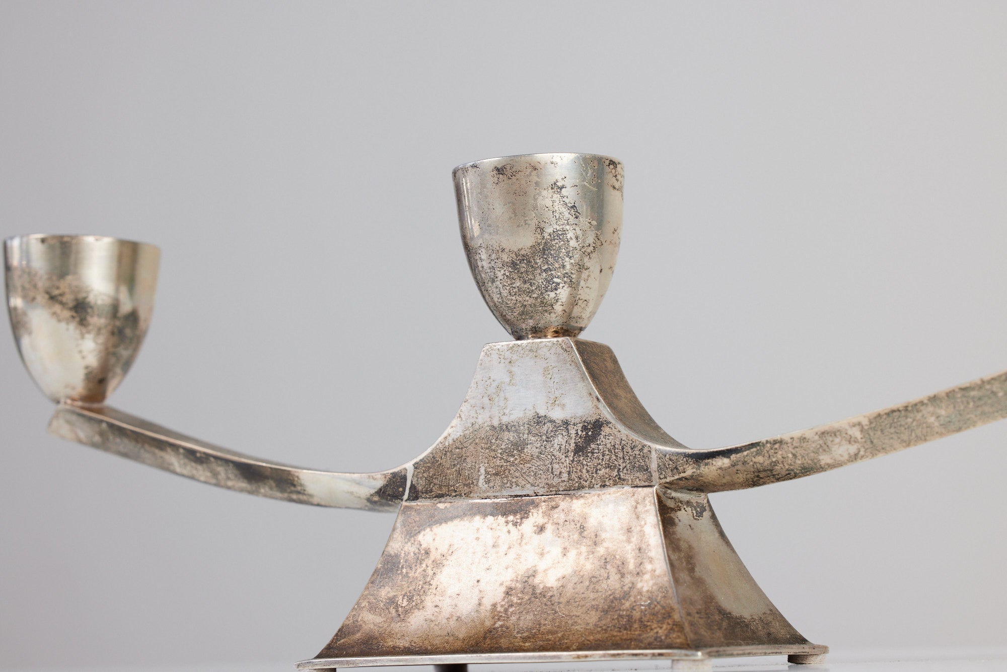ON HOLD ** Mexican Sterling Silver Candelabra