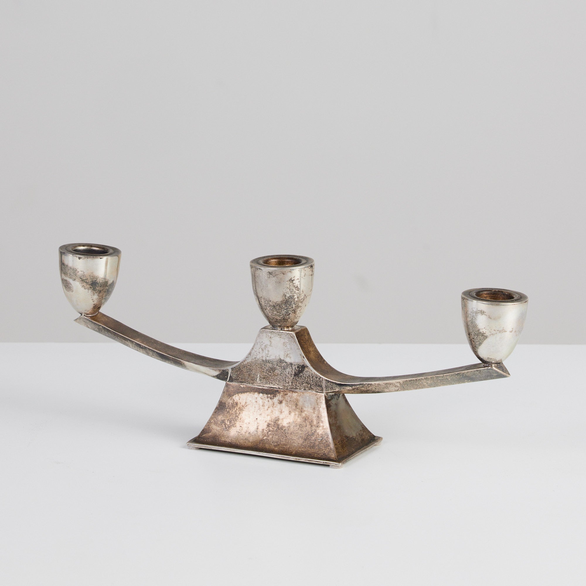 Mexican Sterling Silver Candelabra