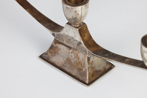 ON HOLD ** Mexican Sterling Silver Candelabra