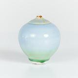ON HOLD ** Petite Glazed Ceramic Bud Vase