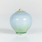 ON HOLD ** Petite Glazed Ceramic Bud Vase
