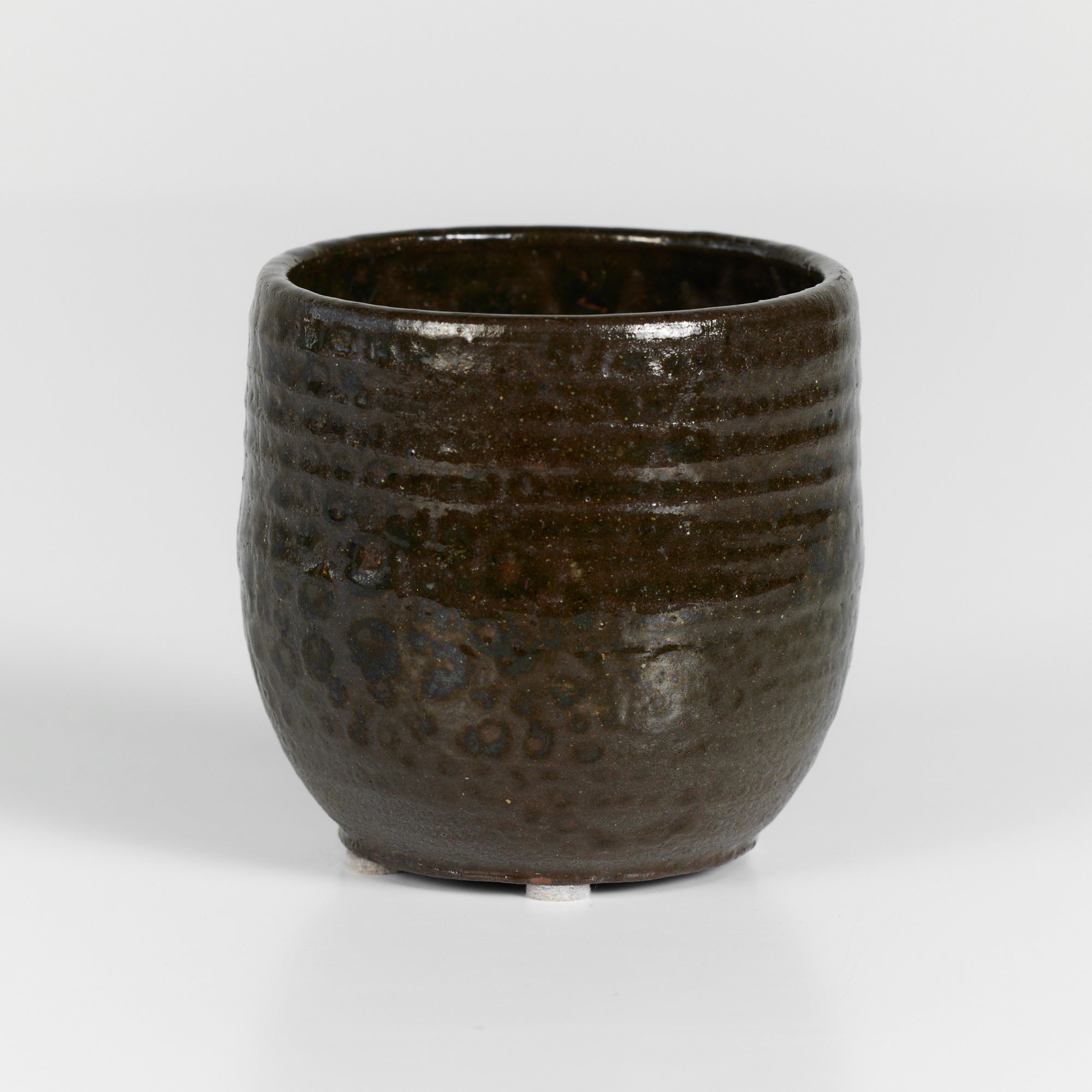 Leopard Glaze Ceramic Vessel