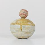Studio Ceramic "Globe" Glazed Sculpture