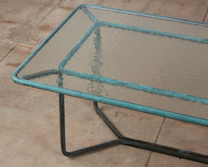 Walter Lamb for Brown Jordan Bronze Patio Coffee Table