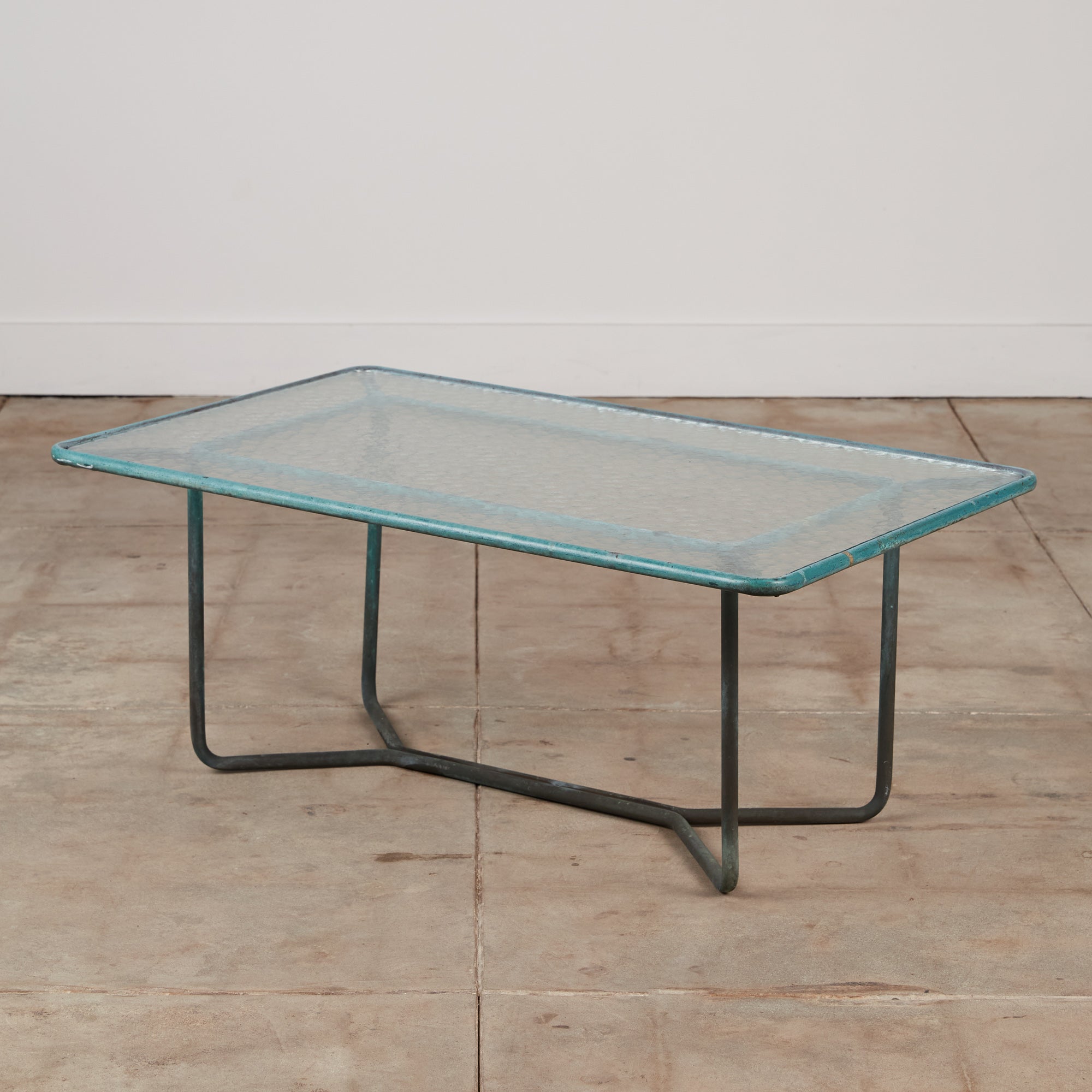 Walter Lamb for Brown Jordan Bronze Patio Coffee Table