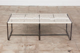Walter Lamb for Brown Jordan Bronze Patio Two Seater Bench