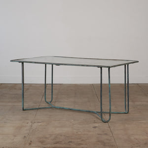 Walter Lamb for Brown Jordan Bronze Patio Dining Table