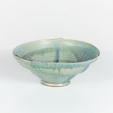 ON HOLD ** Decorative Glazed Stoneware Bowl by McMillen