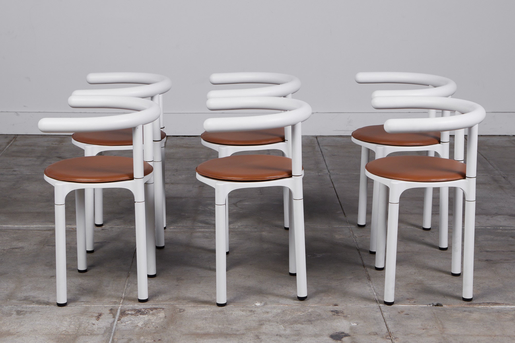 Set of Six Kartell Dining Chairs by Anna Castelli Ferrieri