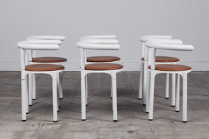 Set of Six Kartell Dining Chairs by Anna Castelli Ferrieri