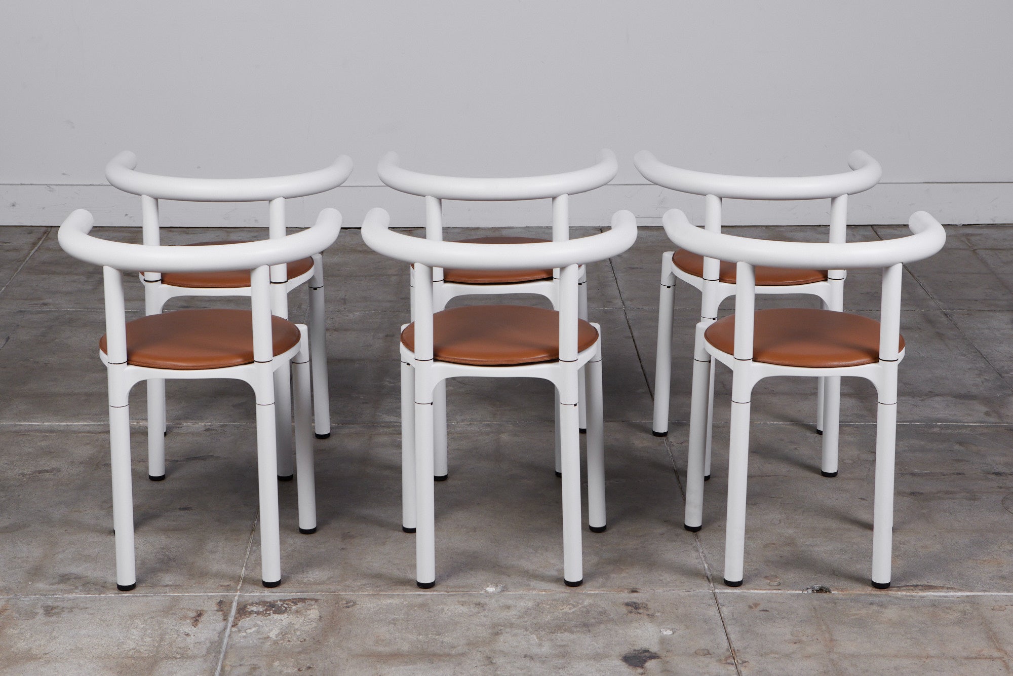 Set of Six Kartell Dining Chairs by Anna Castelli Ferrieri