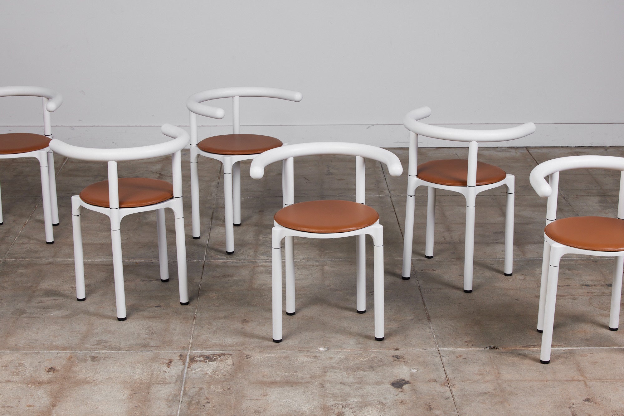 Set of Six Kartell Dining Chairs by Anna Castelli Ferrieri