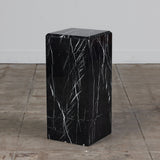 Nero Marquina Marble Pedestal