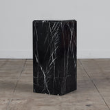 Nero Marquina Marble Pedestal