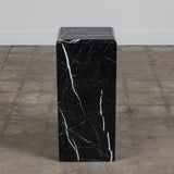 Nero Marquina Marble Pedestal